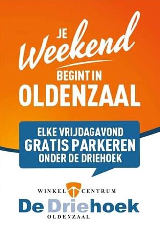 Elke vrijdagavond gratis parkeren!